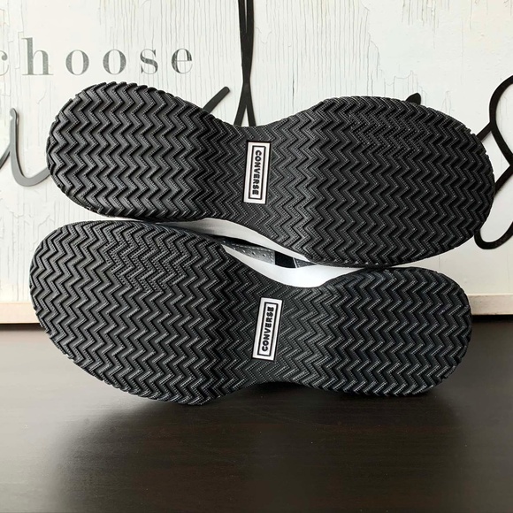 Converse, Black and Silver Sneakers - Picture 13 of 13